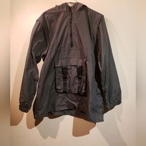 Junior's Pullover Hooded Anorak WindbreakerJacket